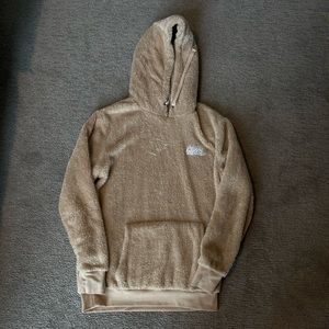 Oatmeal GHOST Sherpa-like Hoodie
